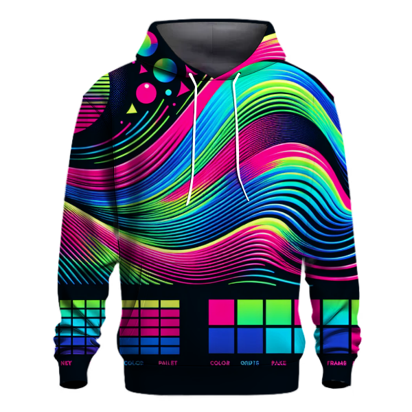 Electro Groove Waves Hoodie