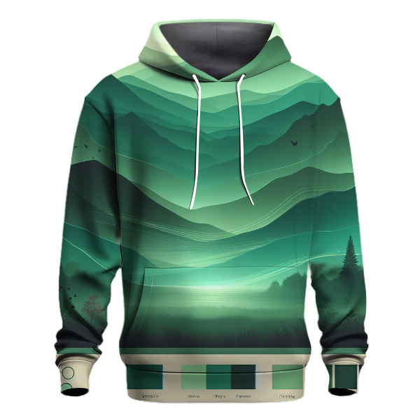 Emerald Valley Mist Hoodie