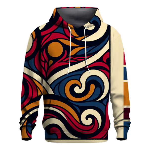 Retro Paisley Dream Hoodie