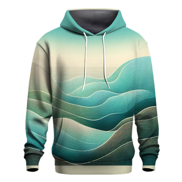 Ocean Serenity Drift Hoodie