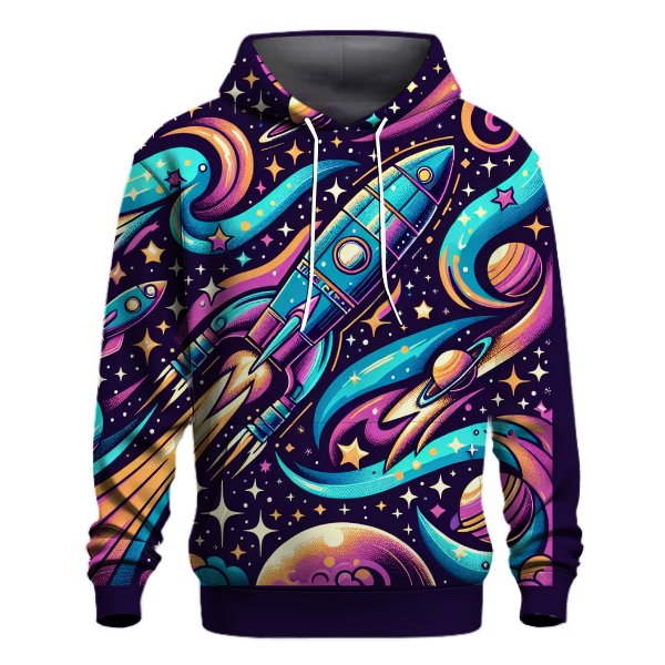 Space Age Retro Hoodie