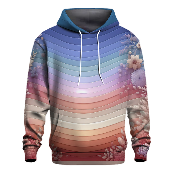 Twilight Flower Fade Hoodie