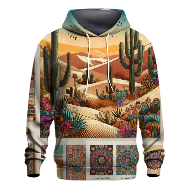 Bohemian Desert Oasis Hoodie