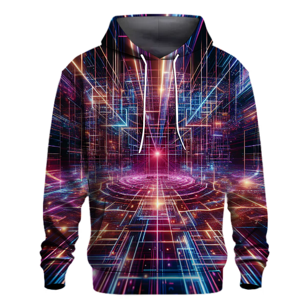Laser Light Show Design Hoodie