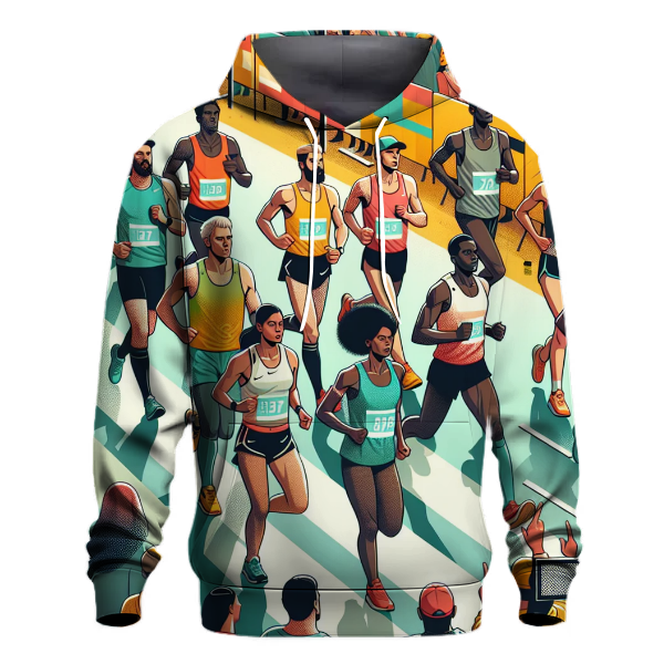 Marathon Runner's Determination Hoodie