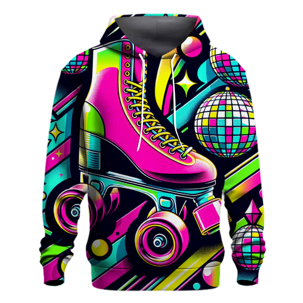 Retro Roller Rink Adventure Hoodie