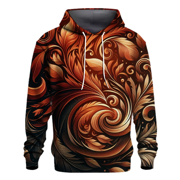 Rustic Flame Hoodie