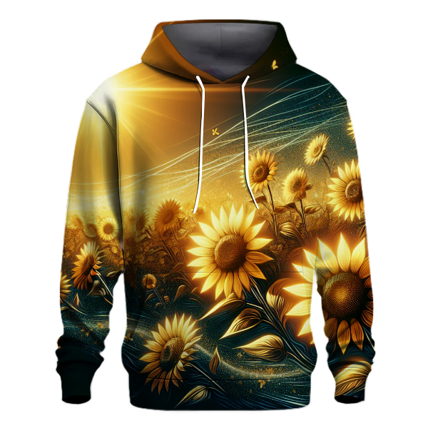 Dreamy Sunflower Fields Hoodie