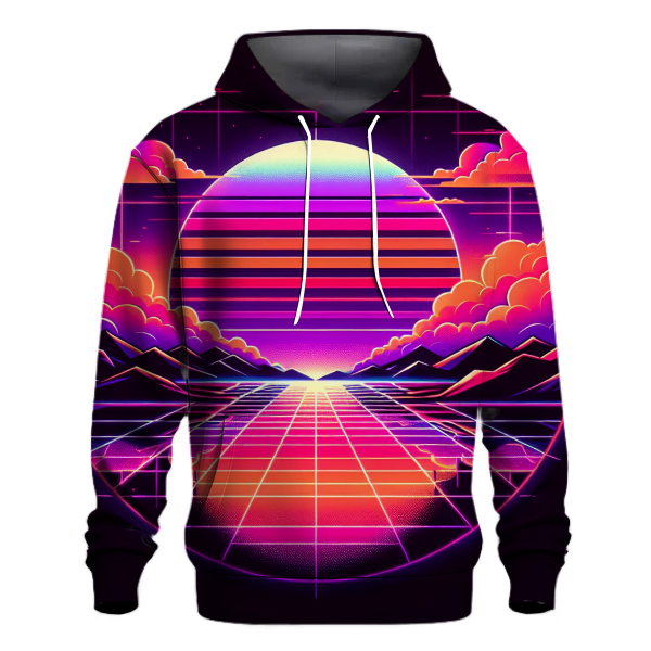 Synthwave Sunset Chill Hoodie