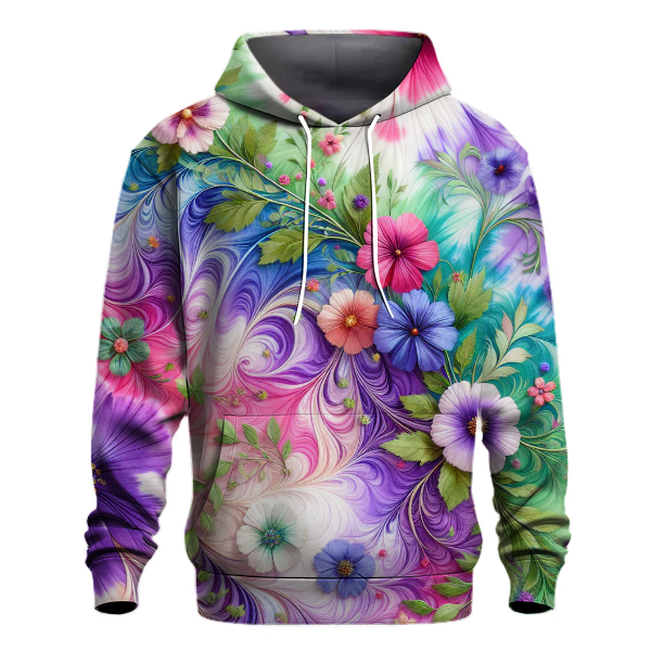 Radiant Orchid Garden Hoodie