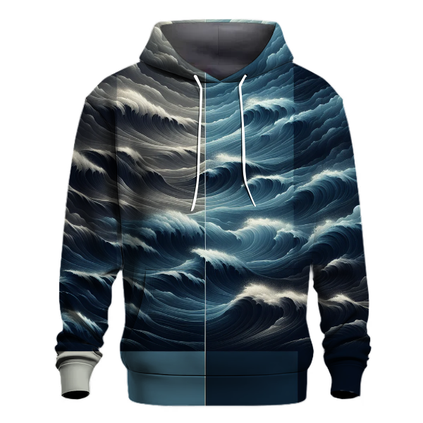 Stormy Sea Wave Hoodie