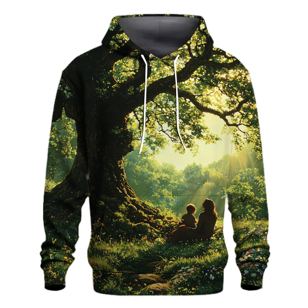 Roots and Wings The Dual Gift of a Mother's Love Hoodie