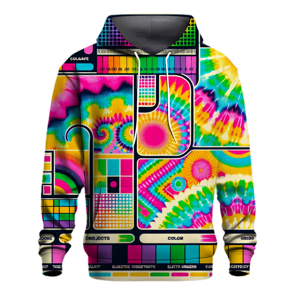 Groovy Tie-Dye Explosion Hoodie