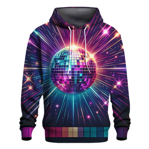 Dazzling 80s Disco Hoodie