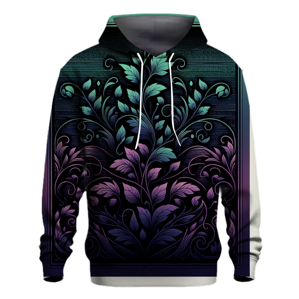Midnight Garden Illusion Hoodie