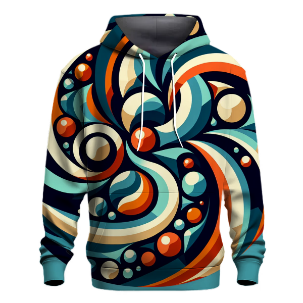Groovy Geometric Explosion Hoodie