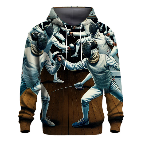 Fencing Strategy and Agility Hoodie