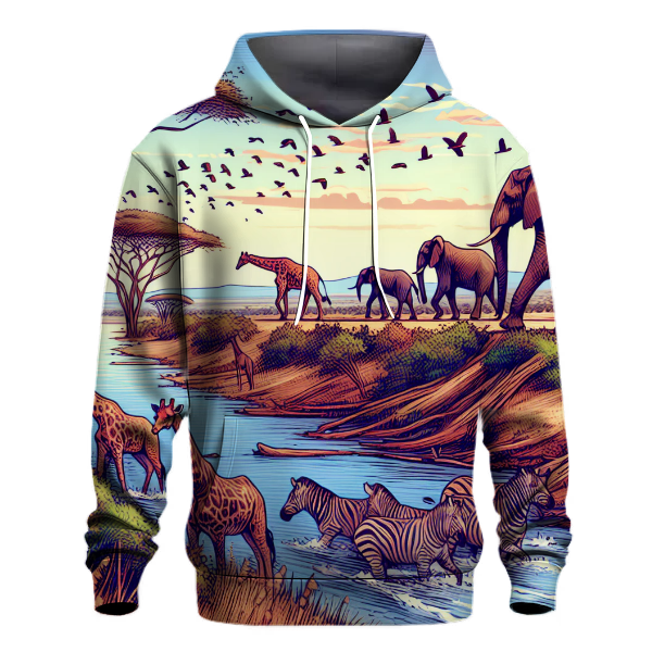 Safari Wilderness Adventure Hoodie