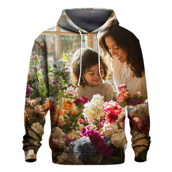 The Language of Flowers A Floral Journey Together Hoodie