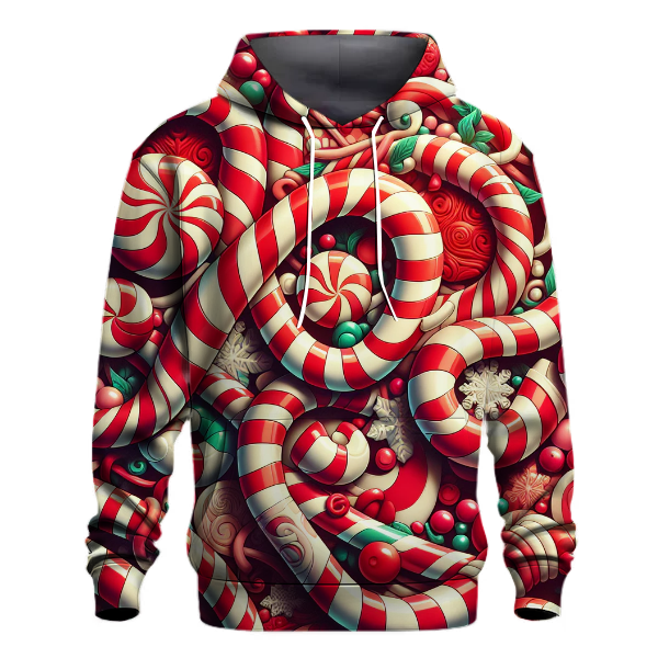 Holiday Peppermint Swirl Hoodie