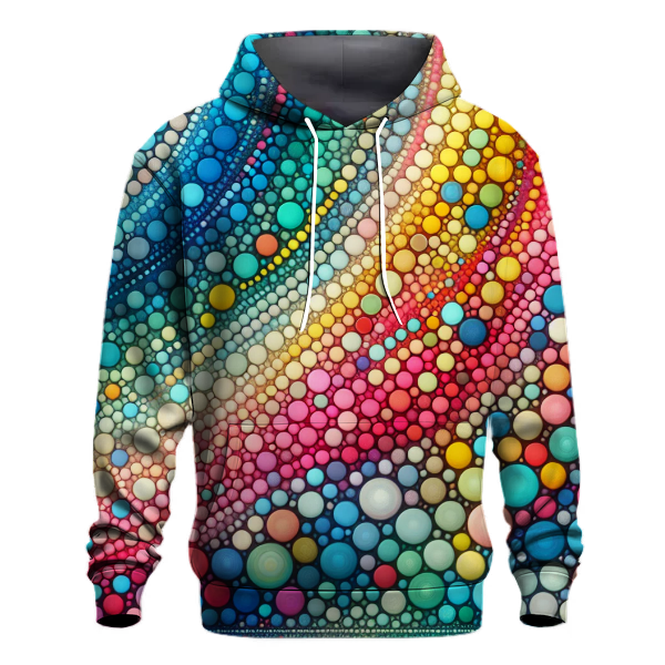 Retro Playful Dots Hoodie