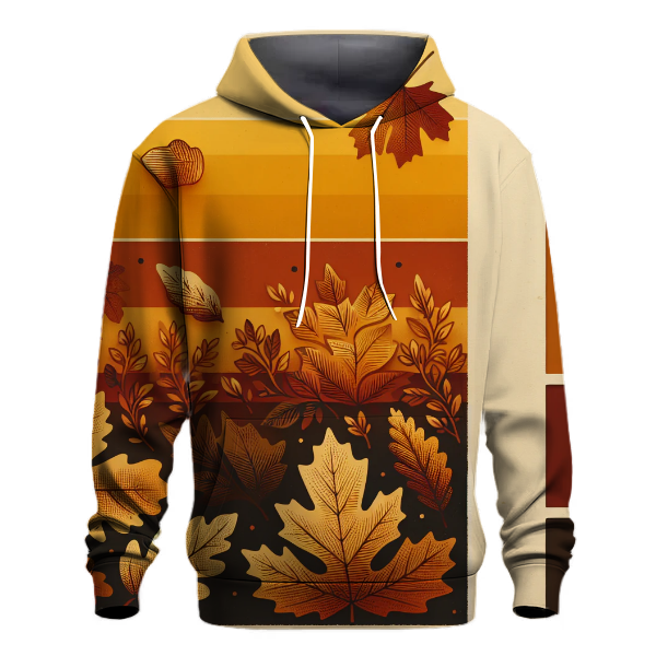 Vintage Autumn Hues Hoodie