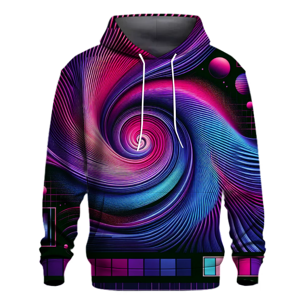 Synthwave Vortex Hoodie
