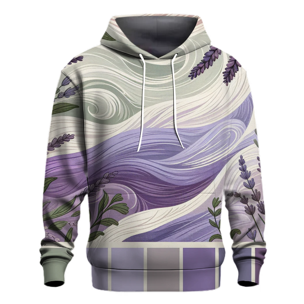 Lavender Meadow Breeze Hoodie