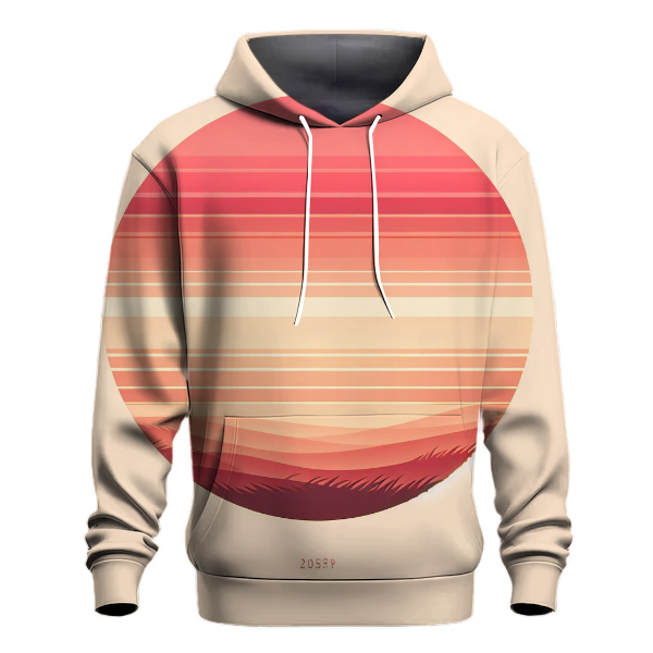 Amber Glow Horizon Hoodie