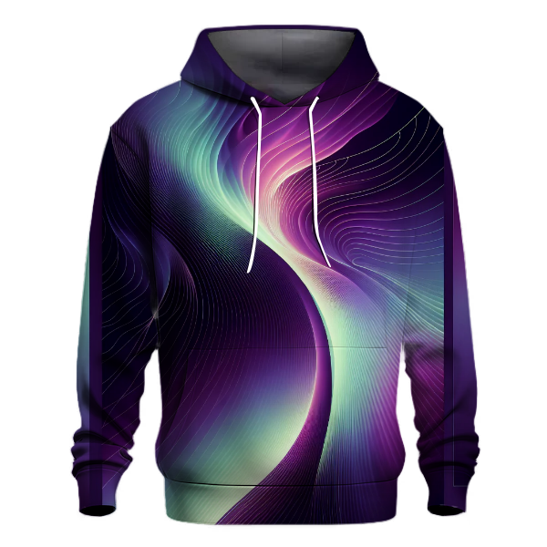 Aurora Twilight Waves Hoodie