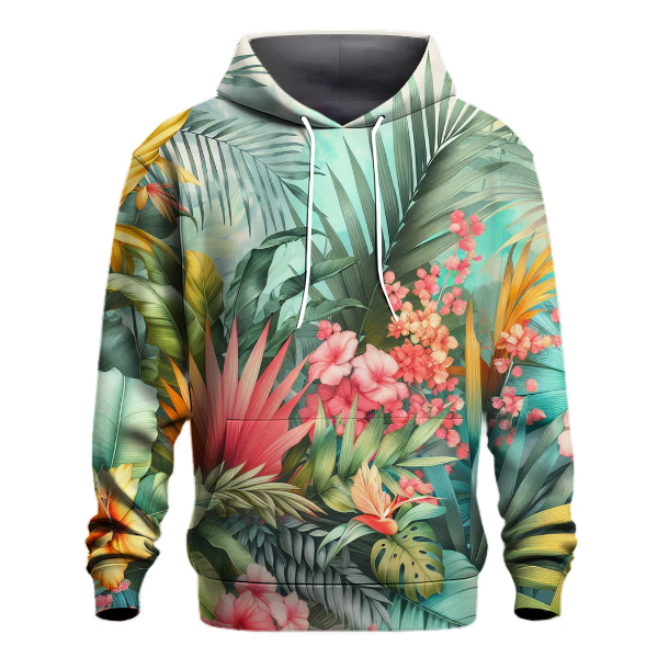 Blissful Tropical Escape Hoodie