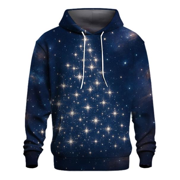 Celestial Christmas Star Hoodie