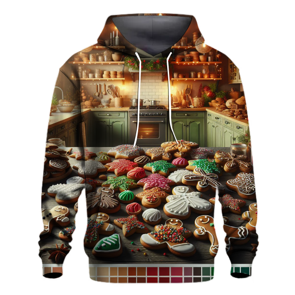Festive Gingerbread Family Hoodie