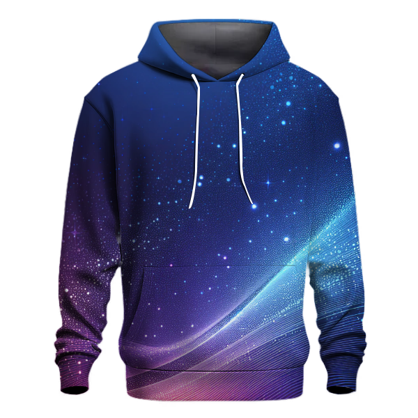 Galactic Wave Gradient Hoodie