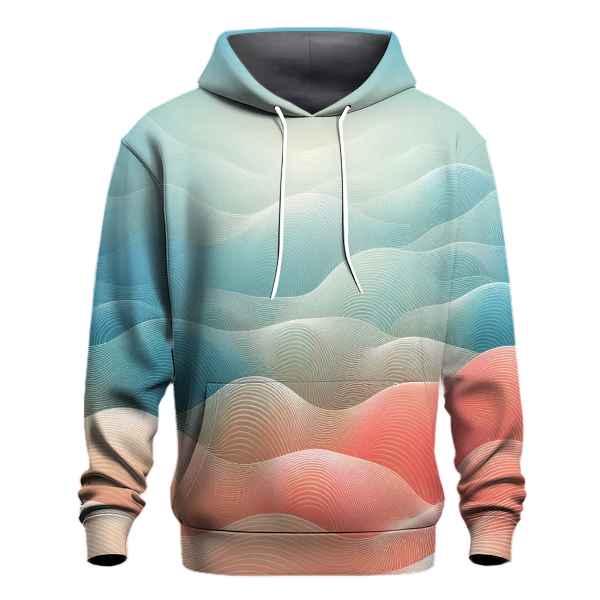 Seaside Dawn Gradient Hoodie