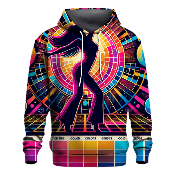 Disco Dancer Silhouette Hoodie