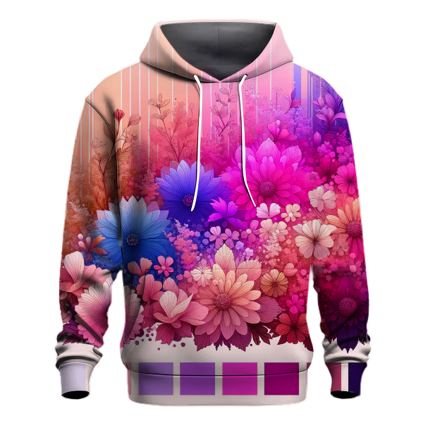 Enchanted Garden Gradient Design Hoodie