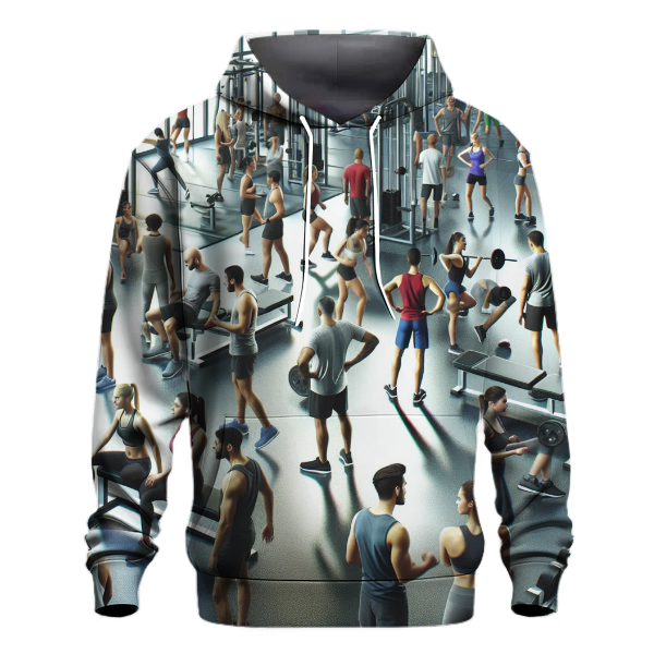 Motivational Fitness Spirit Hoodie