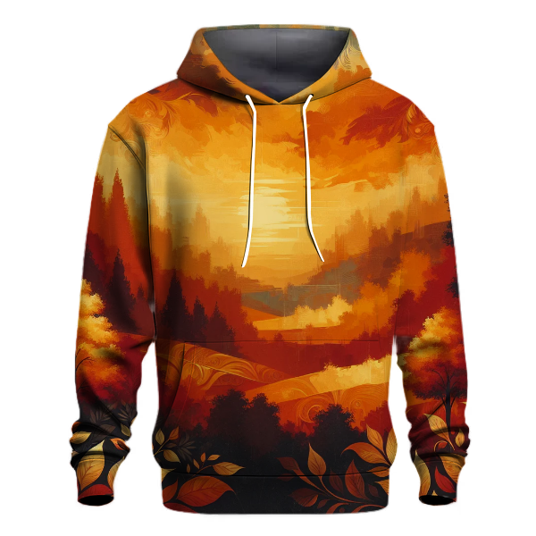 Radiant Harvest Sunset Hoodie