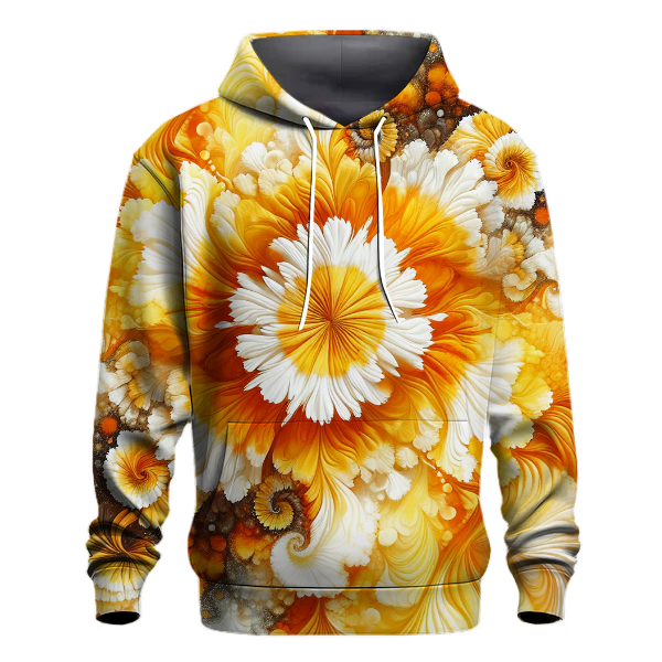 Sunshine Aura Tie-dye Design Hoodie