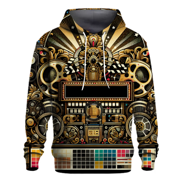 Retro Cinema Lights Hoodie