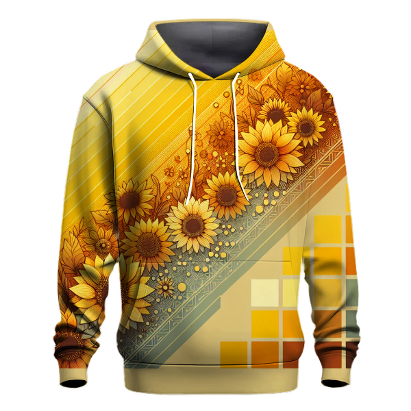 Radiant Sunflower Glow Hoodie