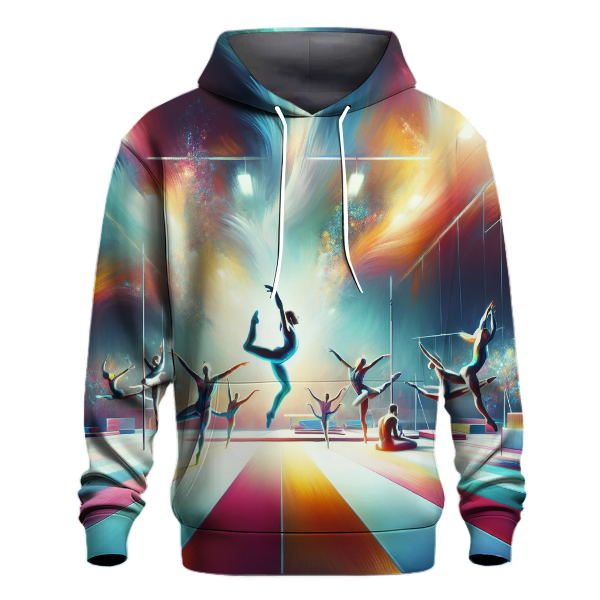 Gymnastics - Motion in Art Hoodie