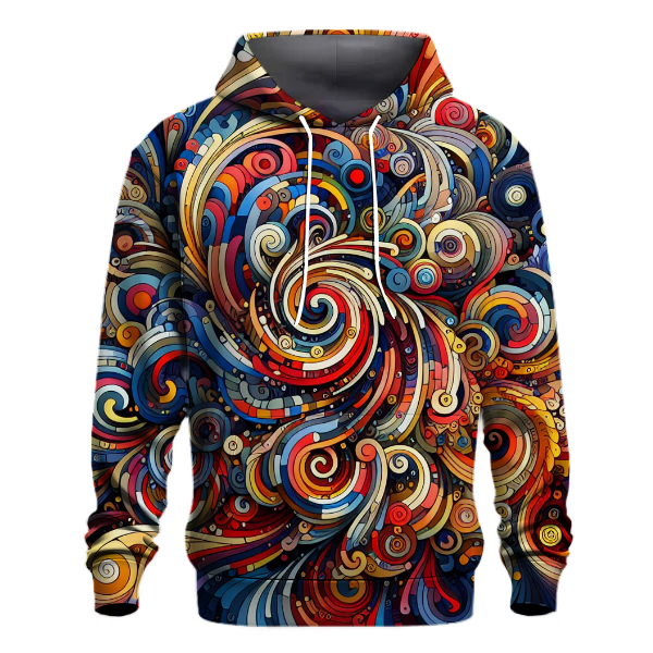 Kaleidoscopic Vision Design Hoodie
