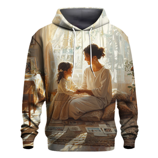 A Mothers Heart The Pulse of Love Hoodie