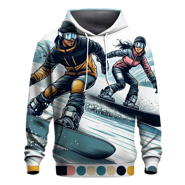 Snowboarding - Frosty Descend Hoodie