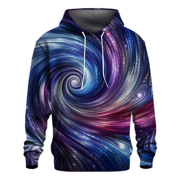 Galactic Fusion Tie-Dye Design Hoodie