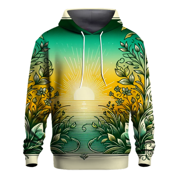 Sunlit Garden Hoodie