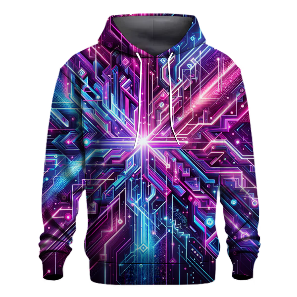 Funky Disco Lightscape Hoodie