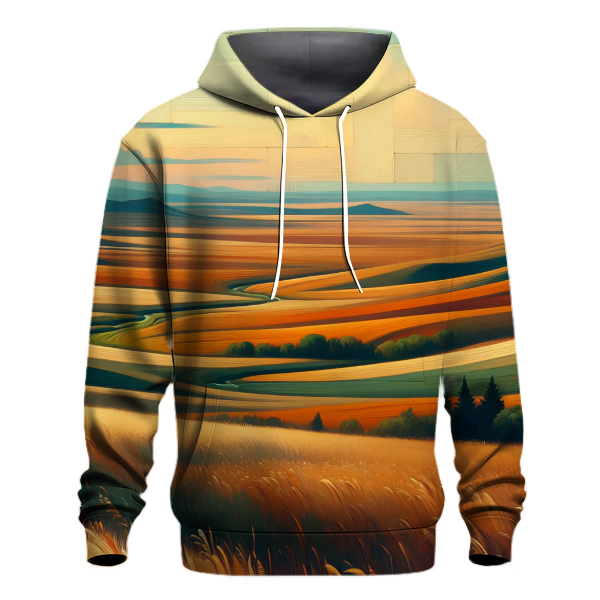 Peaceful Prairie Fields Hoodie